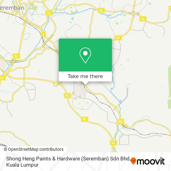 How To Get To Shong Heng Paints Hardware Seremban Sdn Bhd In Seremban By Bus Or Train