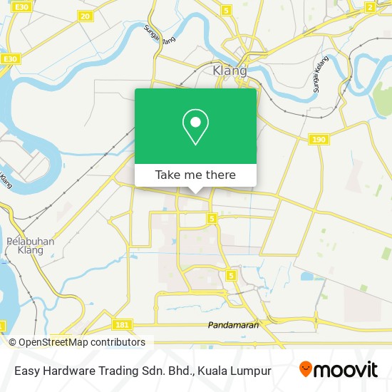 Easy Hardware Trading Sdn. Bhd. map