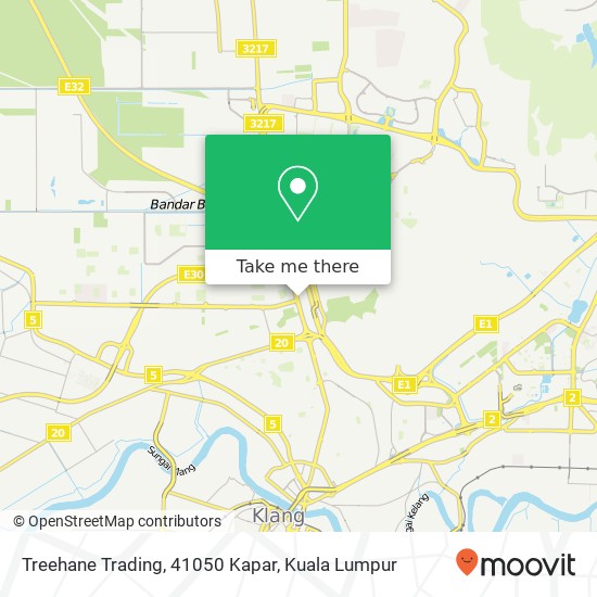 Treehane Trading, 41050 Kapar map