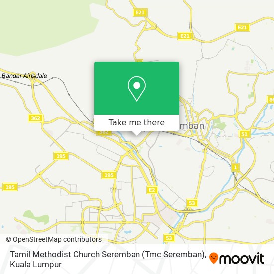 Peta Tamil Methodist Church Seremban (Tmc Seremban)