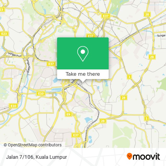 Jalan 7/106 map