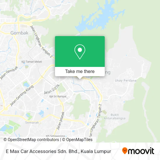 E Max Car Accessories Sdn. Bhd. map
