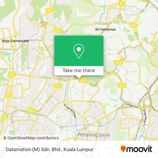 Datamation (M) Sdn. Bhd. map