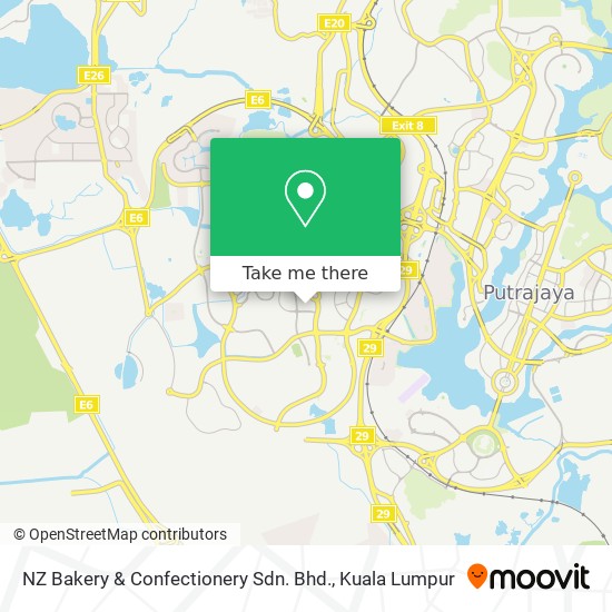 NZ Bakery & Confectionery Sdn. Bhd. map