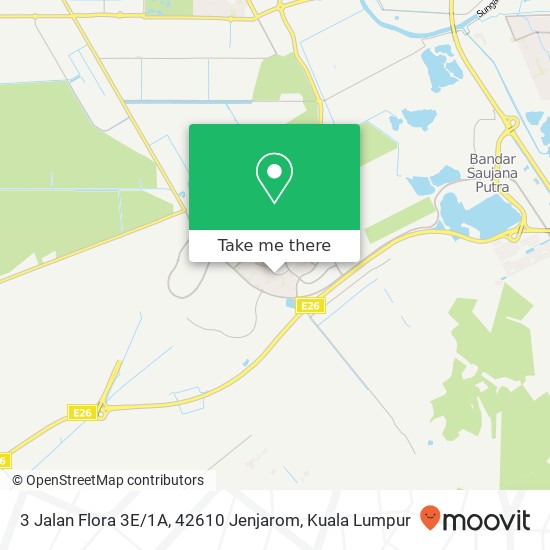 3 Jalan Flora 3E / 1A, 42610 Jenjarom map