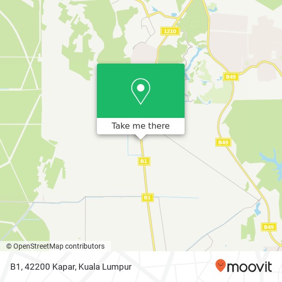 B1, 42200 Kapar map