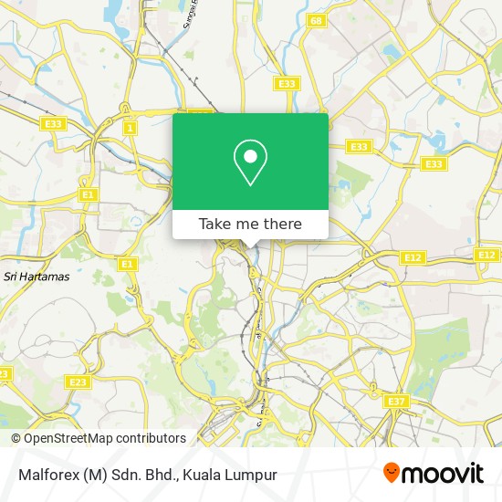 Malforex (M) Sdn. Bhd. map