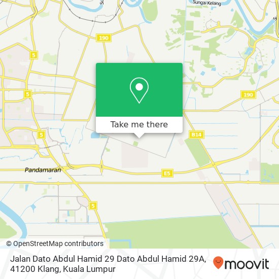 Jalan Dato Abdul Hamid 29 Dato Abdul Hamid 29A, 41200 Klang map