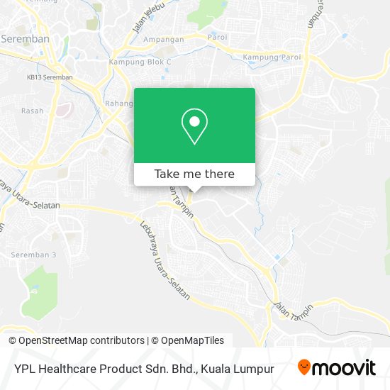 YPL Healthcare Product Sdn. Bhd. map