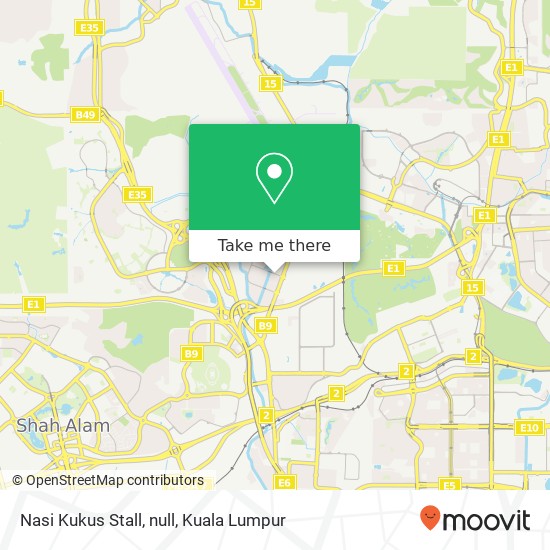 Nasi Kukus Stall, null map