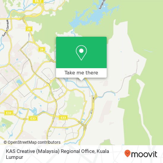 KAS Creative (Malaysia) Regional Office map