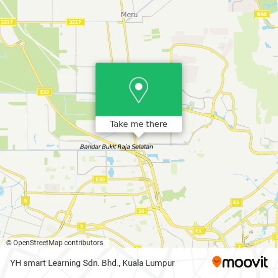 YH smart Learning Sdn. Bhd. map