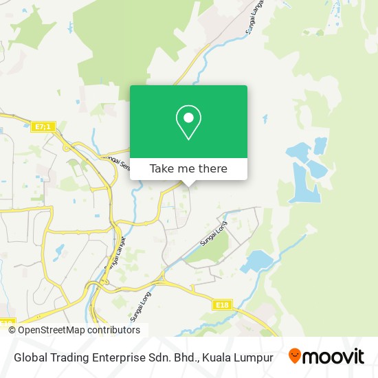 Global Trading Enterprise Sdn. Bhd. map