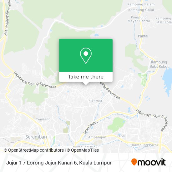 Peta Jujur 1 / Lorong Jujur Kanan 6