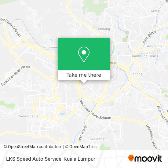 Peta LKS Speed Auto Service