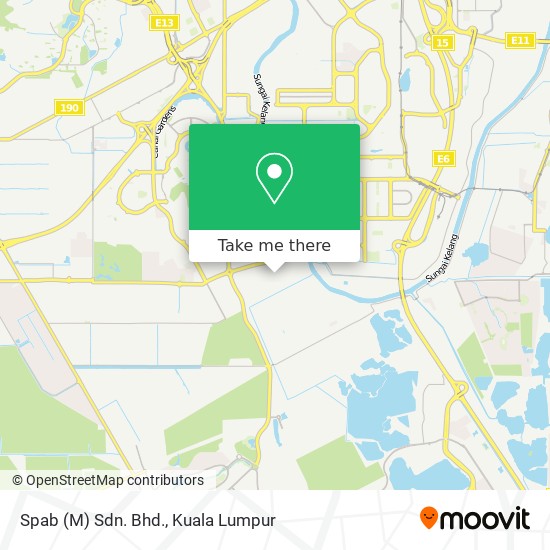 Spab (M) Sdn. Bhd. map