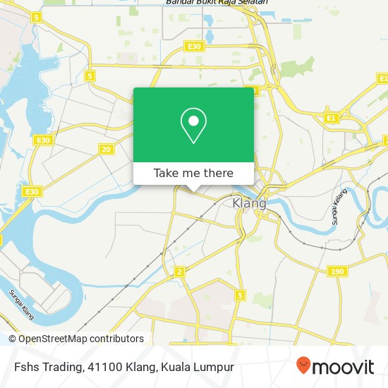 Fshs Trading, 41100 Klang map
