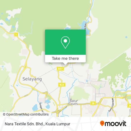 Nara Textile Sdn. Bhd. map