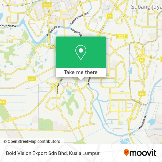 Bold Vision Export Sdn Bhd map