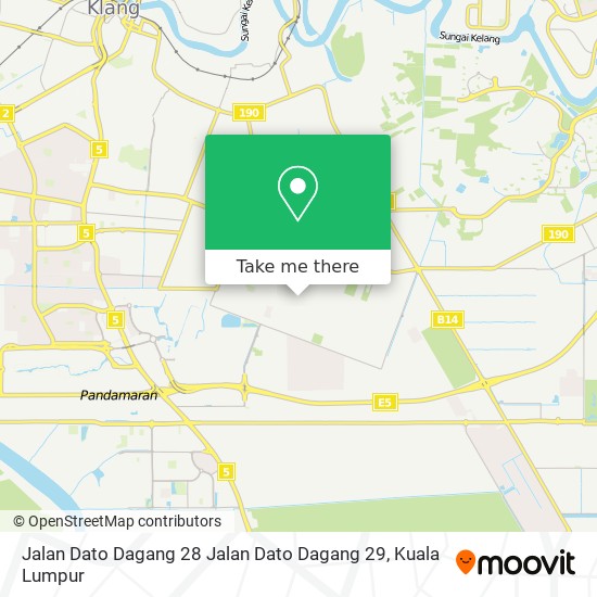 Jalan Dato Dagang 28 Jalan Dato Dagang 29 map