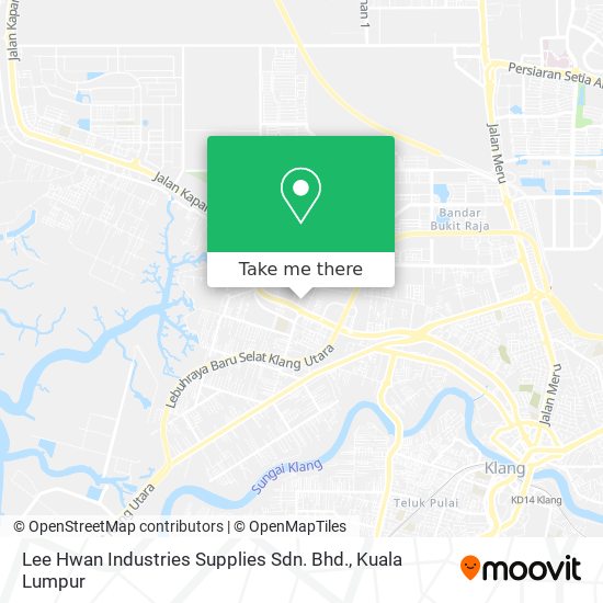 Lee Hwan Industries Supplies Sdn. Bhd. map