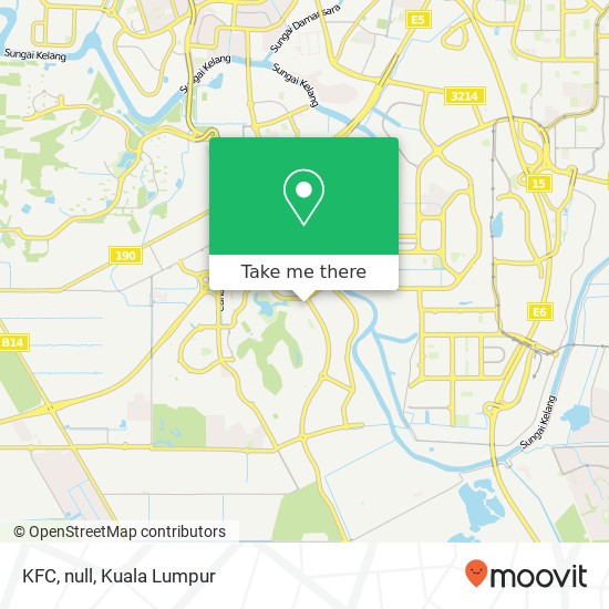 KFC, null map