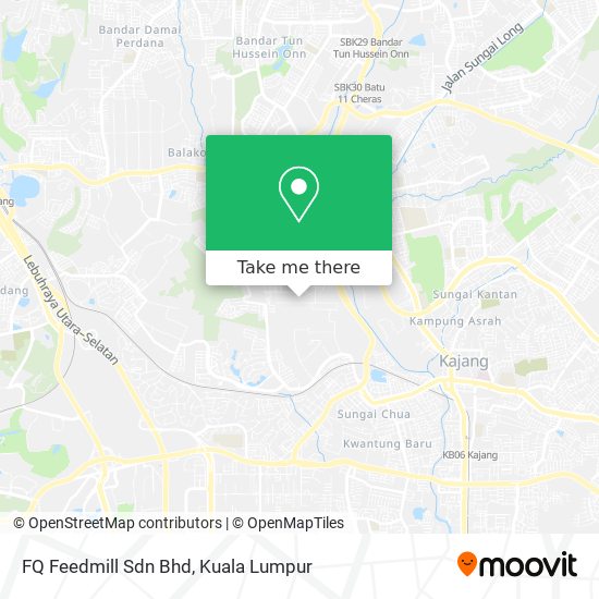 FQ Feedmill Sdn Bhd map