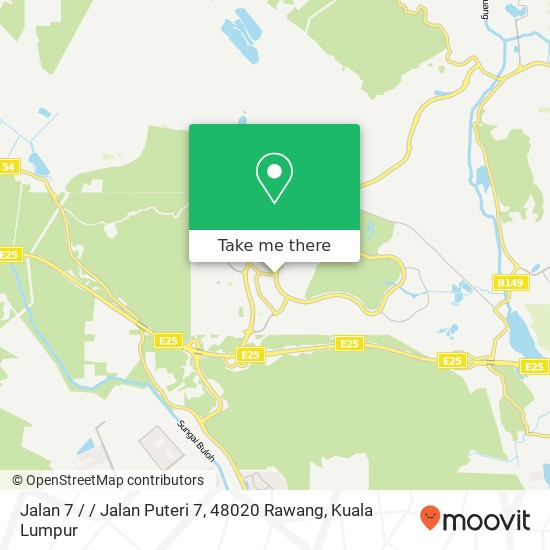 Jalan 7 / / Jalan Puteri 7, 48020 Rawang map