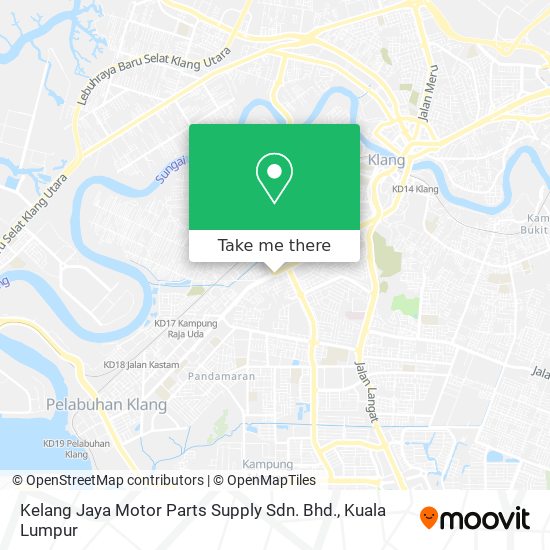 Peta Kelang Jaya Motor Parts Supply Sdn. Bhd.