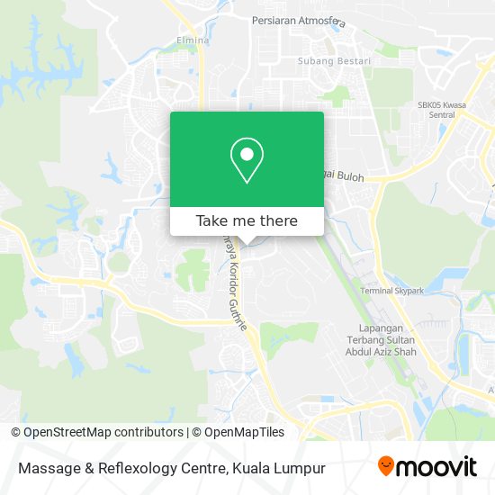 Massage & Reflexology Centre map