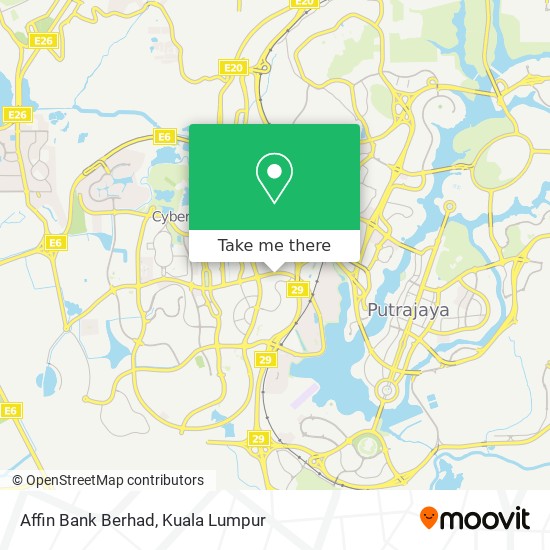 How To Get To Affin Bank Berhad In Sepang By Bus