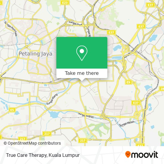 True Care Therapy map