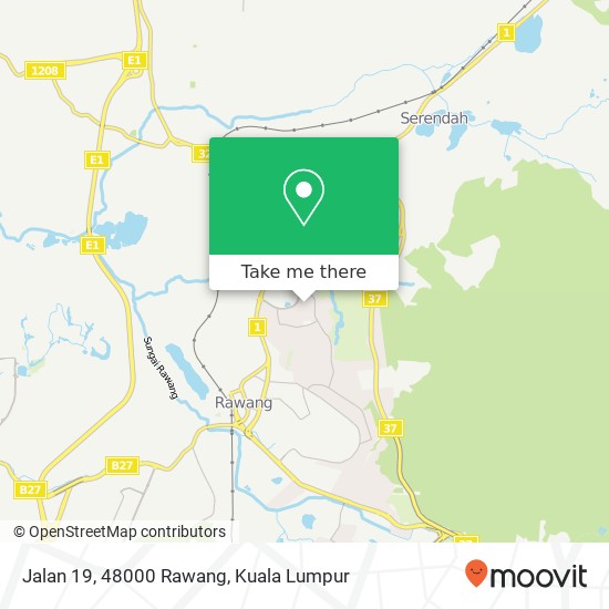 Jalan 19, 48000 Rawang map