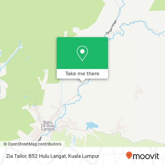 Zia Tailor, B52 Hulu Langat map