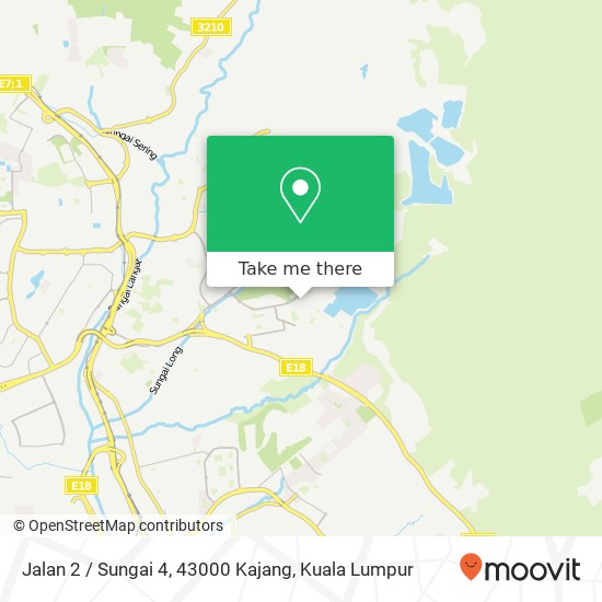 Peta Jalan 2 / Sungai 4, 43000 Kajang