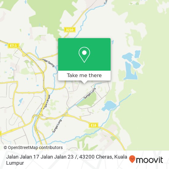 Jalan Jalan 17 Jalan Jalan 23 /, 43200 Cheras map