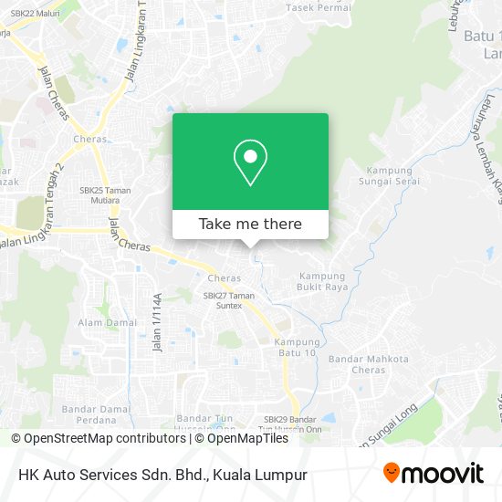 HK Auto Services Sdn. Bhd. map