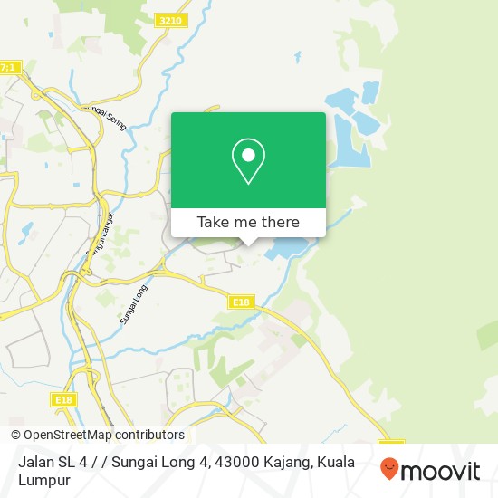 Jalan SL 4 / / Sungai Long 4, 43000 Kajang map