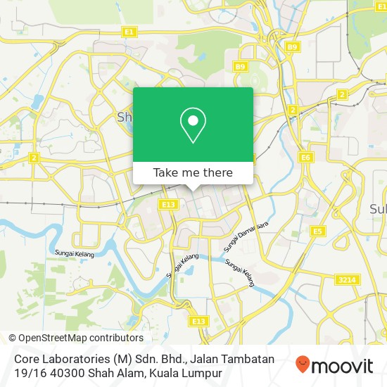 Core Laboratories (M) Sdn. Bhd., Jalan Tambatan 19 / 16 40300 Shah Alam map