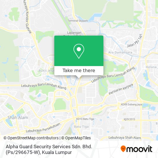 Alpha Guard Security Services Sdn. Bhd. (Ps / 296675-W) map
