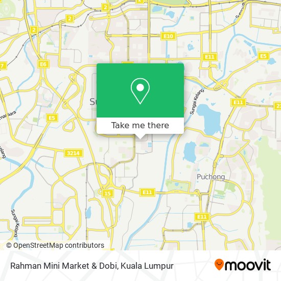 Rahman Mini Market & Dobi map