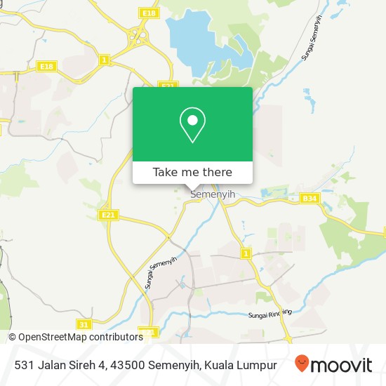 531 Jalan Sireh 4, 43500 Semenyih map