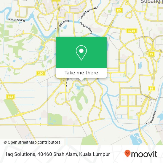 Iaq Solutions, 40460 Shah Alam map