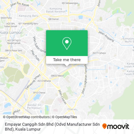 Empayar Canggih Sdn Bhd (Odvd Manufacturer Sdn Bhd) map