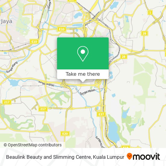 Beaulink Beauty and Slimming Centre map