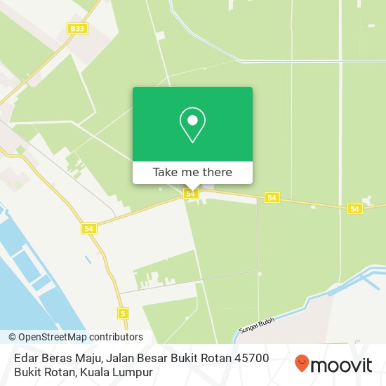 Edar Beras Maju, Jalan Besar Bukit Rotan 45700 Bukit Rotan map