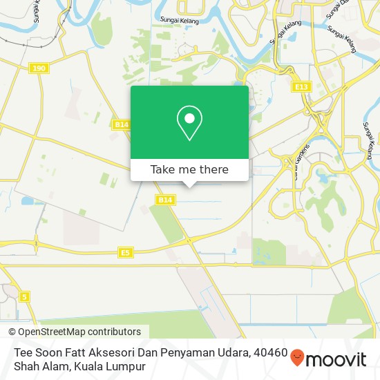 Tee Soon Fatt Aksesori Dan Penyaman Udara, 40460 Shah Alam map
