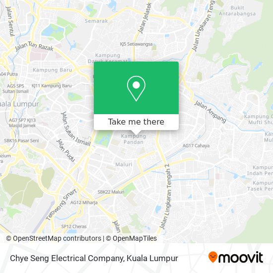 Chye Seng Electrical Company map