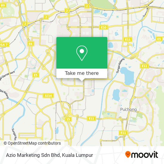 Azio Marketing Sdn Bhd map
