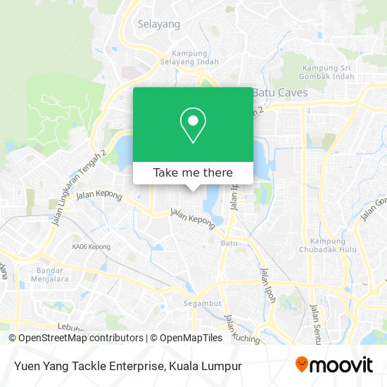 Yuen Yang Tackle Enterprise map